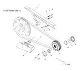 Victory Guard, Belt, Upper, Chrome 2008  Vegas/Vegas 8 Ball/Vegas Low All Options (V08Ab26/Gb26/Lb26) 5247719-156