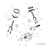 Victory Asm., Connecting Rod [Incl. 12] 2013  Vision/Aness All Options (V13Sw36/Aw36) 3021663