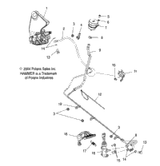 Victory Asm., Brake Hose, Rear 2005  Victory Hammer All Options (V05Hb26) 1910889