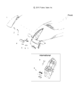 Victory Taillight, Led 2013  Hammer 8 Ball/S Intl (V13Ha36/Hs36) 2410949