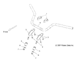 Victory Handlebar, Pullback 2008  Kingpin/Kingpin 8 Ball/Kingpin Tour All Options (V08Cb26/Cd26/Pb26) 5335040