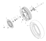 Victory Rotor Asm,Fr.Brake,Floating 2000  Standard Cruiser (V00Cb15De) 1910216