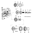 Victory Gear-Crankshaft,Primary Drive 2001  Deluxe Cruiser (V01Cd15Cc) 6230193