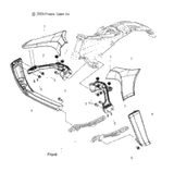 Victory Cover, Highway Bar, Rh, Midnight Cherry 2010  Cross Country/Cross Roads All Options (V10Db36Da/Eb36Da) 5437538-554