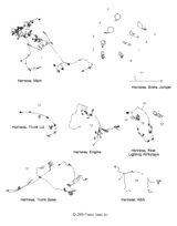 Victory Harness, Engine 2010  Vision Tour Premium/Ness/8 Ball All Options (V10Sd36/Sc36/Vb36) 2411056
