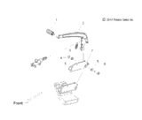 Victory Pedal, Brake Lever, Polished 2013  Vision/Aness All Options (V13Sw36/Aw36) 5134178-410