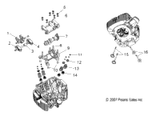 Victory Asm., Cam Carrier, Front 2008  Vegas/Vegas 8 Ball/Vegas Low All Options (V08Ab26/Gb26/Lb26) 3021177
