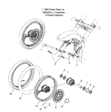 Victory Rotor, Brake 2005  Kingpin/Ness All Options (V05Cb16/Dc16) 1910623