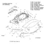 Victory Panel, Saddlebag, Lower, Rh 2010  Vision Tour Premium/Ness/8 Ball All Options (V10Sd36/Sc36/Vb36) 5436211-566