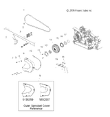Victory Sprocket, Drive, 33T 2007  Kingpin/Tour All Options (V07Cb26/Cd26) 5134973