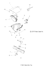 Victory Asm., Housing, Dual, Halogen 2012  Highball (V12Wb36Na) 2411699