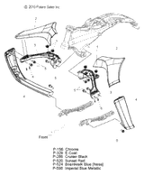 Victory Cover, Highway Bar, Lh 2012  Cross Country All Options (V12Tw36/Dw36/Kw36) 5437537-520