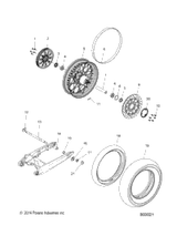 Victory Rotor, Brake, Black 2016  High Ball All Options (V16Wb36/Ww36) 1911624-266