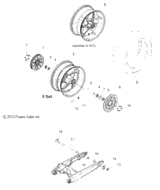 Victory Rotor, Brake, Black 2013  Hammer 8 Ball/S Intl (V13Ha36/Hs36) 1911624-266