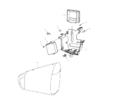 Victory Cover, Side, Turquoise/White, Rh 2003  Ca Classic Cruiser All Options (V03Cb16) 1013517B4