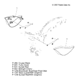 Victory Cover, Side, Rh 2008  Jackpot All Options (V08Bc26/Xb26) 5437327-1257