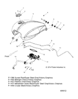 Victory Asm., Ignition, Fuel Cap, Frk, Sblks, Black 2015  Magnum/Magnum X-1 All Options (V15Uw/Yw/Zw36) 4012944-266