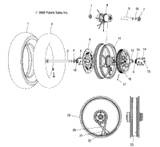 Victory Asm., Sprocket, Driven, 64T, Silver 2006  Ca Touring Cruiser All Options (V06Tb16) 1341378