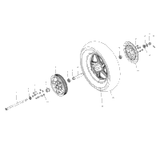 Victory Sprocket, Driven, 64T, Silver 2002  Touring Cruiser All Options (V02Tb16) 1341378