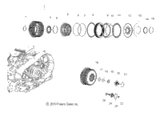 Victory Asm., Gear/Basket, Clutch [Incl. 3,4] 2015  Boardwalk, Intl (V15Rw36Ee) 1333218