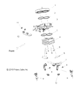 Victory Asm., Throttle Body 2012  Vision/Aness All Options (V12Sw36/Aw36) 1205085