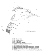 Victory Fender, Rear 2010  Vegas/Vegas 8 Ball All Options (V10Ab26/Lb26) 1014064-1307
