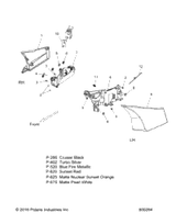 Victory Cover, Side, Rh 2017  Cross Country/Touring All Options (V17Xdaaa/Xtaaa) 5437589-520