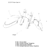 Victory Fender, Front, Front Half 2012  Vision/Aness All Options (V12Sw36/Aw36) 5436457-266