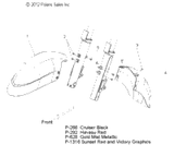 Victory Fender, Front, Front Half 2013  Vision/Aness All Options (V13Sw36/Aw36) 5436457-628