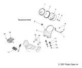 Victory Harness, Indicator Light 2009  Vegas/Vegas 8 Ball/Vegas Low All Options (V09Ab26/Gb26/Lb26) 2410550