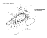 Victory Bin, Saddlebag, Inner, Lh, W/Abs 2015  Vision All Options (V15Sw36) 5438062