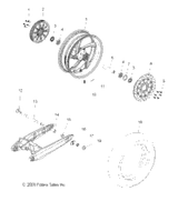 Victory Asm., Sprocket, 70T, Black 2010  Vegas/Vegas 8 Ball All Options (V10Ab26/Lb26) 1332399-266