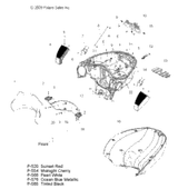 Victory Panel, Base, Trunk 2010  Vision Tour Premium/Ness/8 Ball All Options (V10Sd36/Sc36/Vb36) 5437444-566