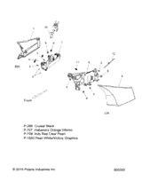 Victory Cover, Side, Lh [X-1] 2017  Magnum/Magnum X-1 All Options (V17Xma/Xmx) 5437588-1593