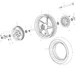 Victory Sprocket,Driven,64T,Htd 2000  Standard Cruiser (V00Cb15De) 1341334