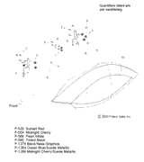Victory Lid, Outer Saddlebag, Lh [Incl. 4,11] 2010  Vision Tour Premium/Ness/8 Ball All Options (V10Sd36/Sc36/Vb36) 5437637-520