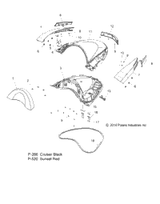 Victory Panel, Lid, Outer, Trunk 2015  Vision All Options (V15Sw36) 5437443-266
