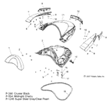 Victory Panel, Lid, Outer, Trunk 2008  Vision All Options (V08Sb36/Sd36) 5437443-266