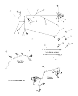 Victory Harness, Main Wire, Chassis [Incl. 2-7] 2016  High Ball All Options (V16Wb36/Ww36) 2413154