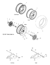Victory Asm., Wheel, Cast, Rear [Incl. 5-10,13,14] 2008  Hammer All Options (V08Hb26/Hs26) 1520864-409