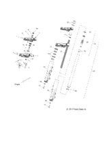 Victory Asm., Fork Leg, Abs, Lh, Bru [Incl. 20,21] 2015  Boardwalk, Intl (V15Rw36Ee) 1824237-411