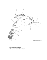 Victory Fender, Rear 2016  Gunner All Options (V16Lb36/Lw36) 1014064-685
