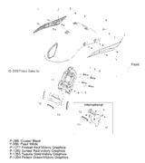 Victory Fender, Rear 2010  Jackpot All Options (V10Xb36Dap/Lkp/Xc36Dn) 1014978-1282