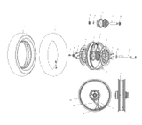 Victory Asm., Wheel 2002  Deluxe Touring Cruiser All Options (V02Td16) 1520491