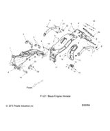 Victory Asm., Airbox, Frame, Sub, Black [Incl. 25] 2017  Magnum/Magnum X-1 All Options (V17Xma/Xmx) 1016470-521