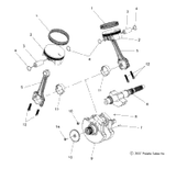 Victory Asm., Crankshaft [Incl. 8,10] 2013  Hammer 8 Ball/S Intl (V13Ha36/Hs36) 3023080