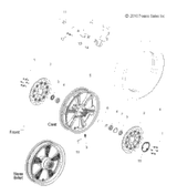Victory Asm., Wheel, Front, Ness, Engraved [Incl. 3-7,9] 2011  Vision All Options (V11Sw36/Sa36/Aw36) 1521580
