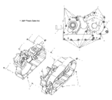 Victory Asm-Crankcase (Incl. 1,4,6) 2001  Deluxe Cruiser (V01Cd15Ch) 1202059