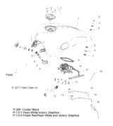 Victory Tank, Fuel, Spine 2012  Jackpot All Options (V12Xb36) 1018003-1314