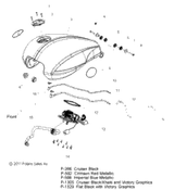 Victory Tank, Fuel 2012  Cross Roads All Options (V12Bw36/Ew36) 1016149-1329